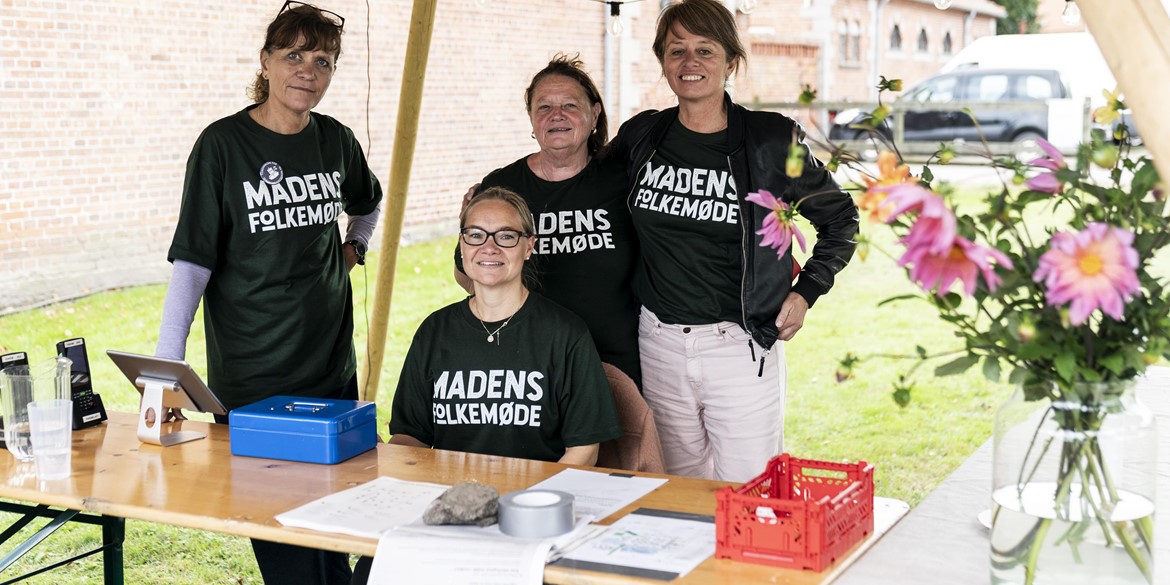 Vil du være frivillig på Madens Folkemøde?