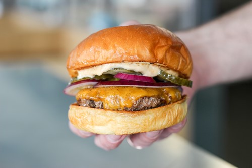 Cheeseburger Credit Gasoline Grill